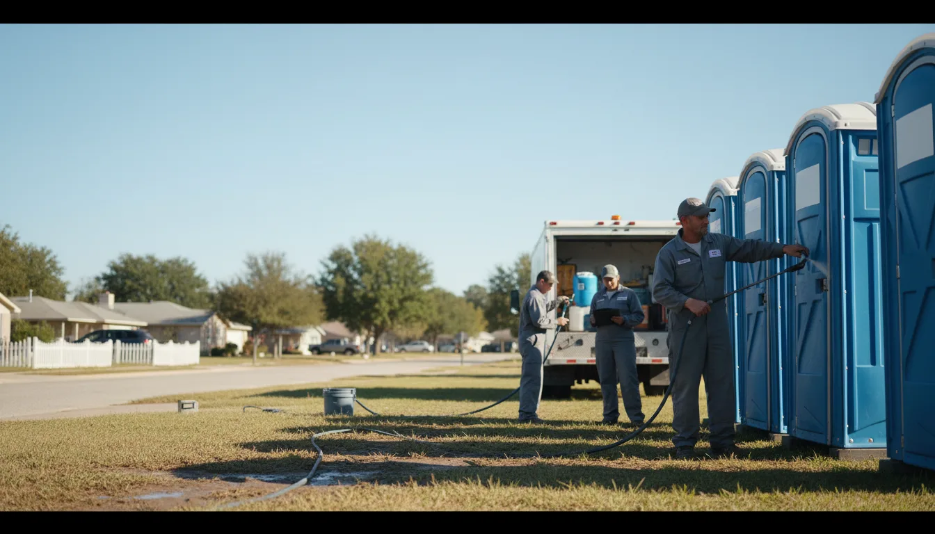 Long-Term Portable Toilet Rental in Grant, OK near me